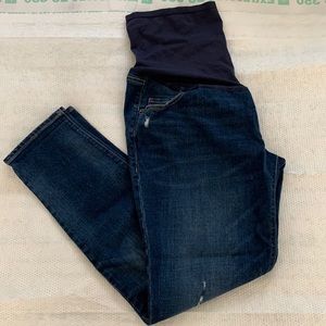 Maternity boyfriend skinny jeans